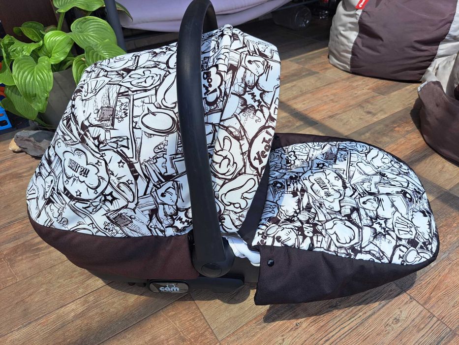 Количка САМ, 3 в 1 + дъждобран + чанта