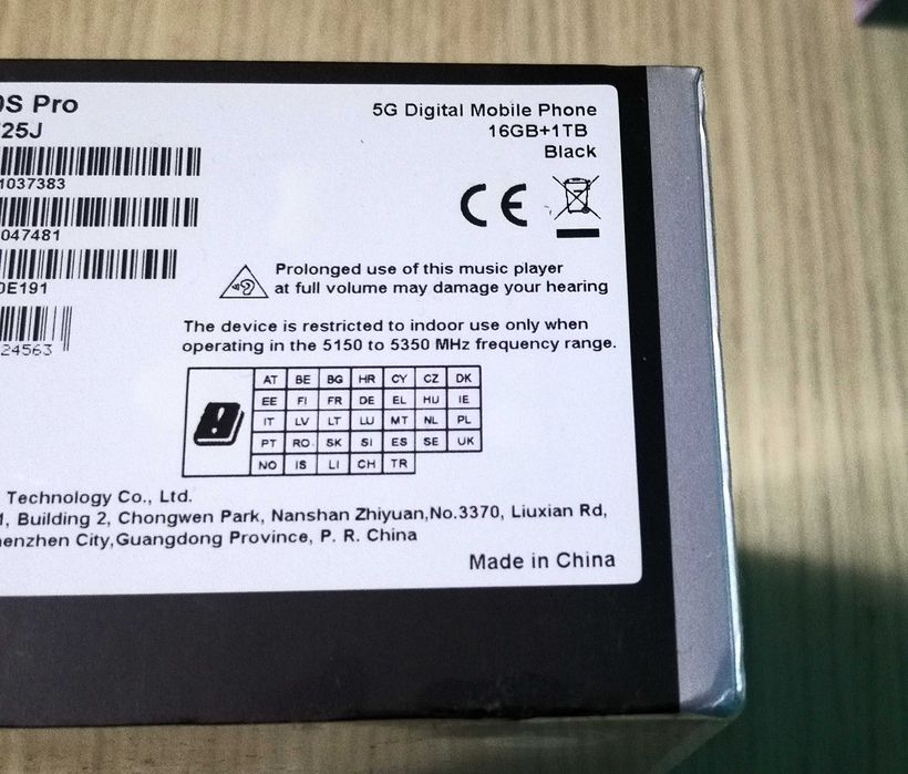 Telefon ZTE Nubia Z60S PRO 16GB RAM 1TB Stocare Nou Sigilat Global 5G