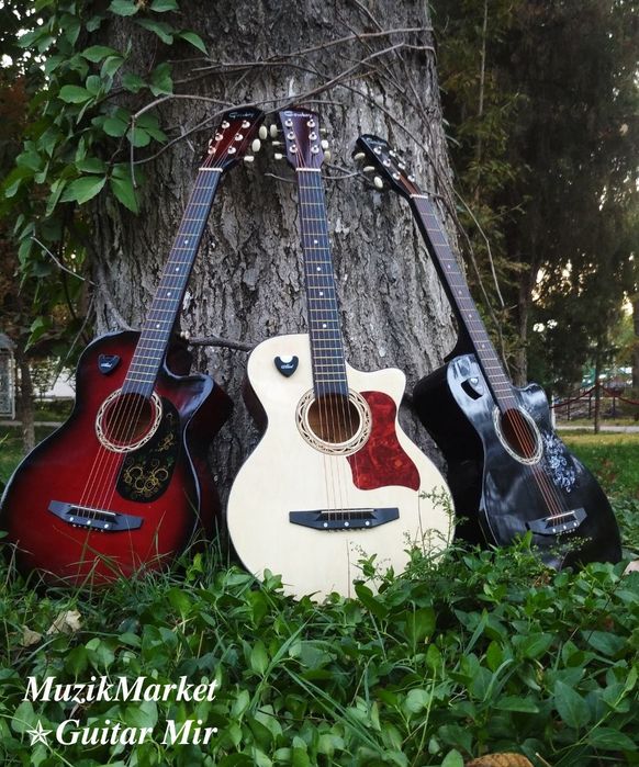 Гитара акустическая новые бренд сезона скидка 3 дня