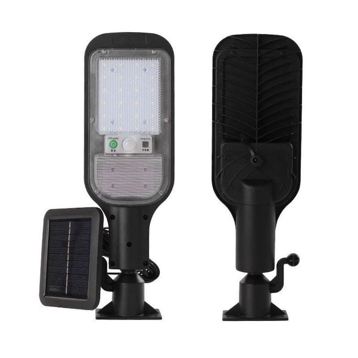 КОМПЛЕКТ 2 x Led соларна лампа 200W Сензори, Акумулатори, Дистанционно