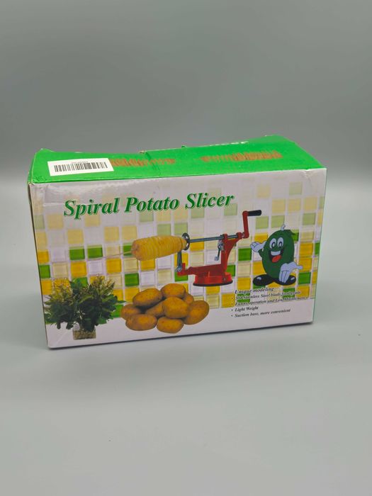 Ръчна спирална резачка за картофи,краставици и др.  с вакуумна основа