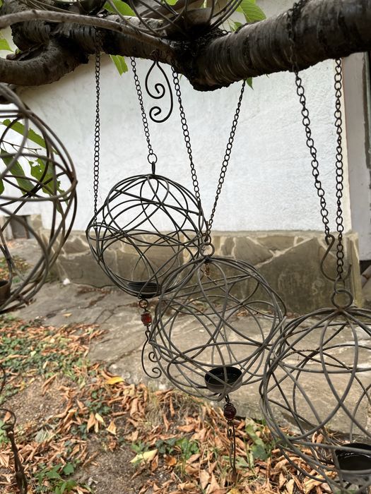 Продавам висящи свещници 6 бр 25лв