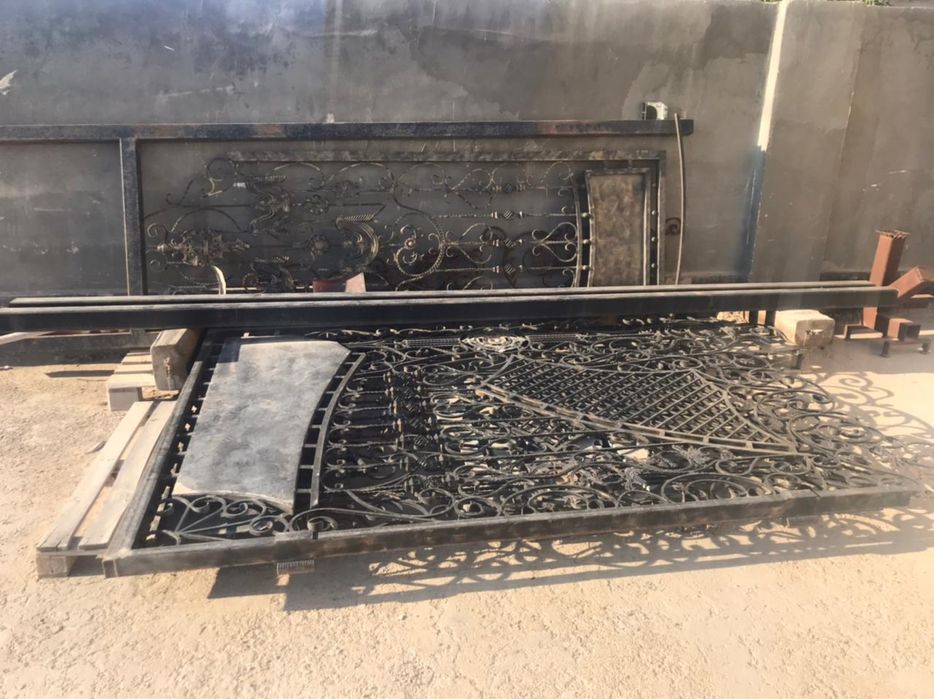 Варота с автоматиком пультом вместе