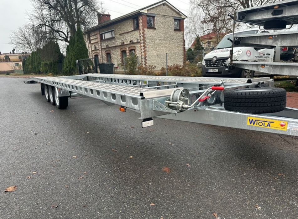 Ремарке платформа двойна WIOLA 8.5x2.10