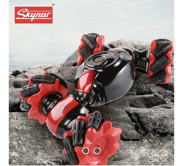 Masinuta de cascadorie cu telecomanda si ceas