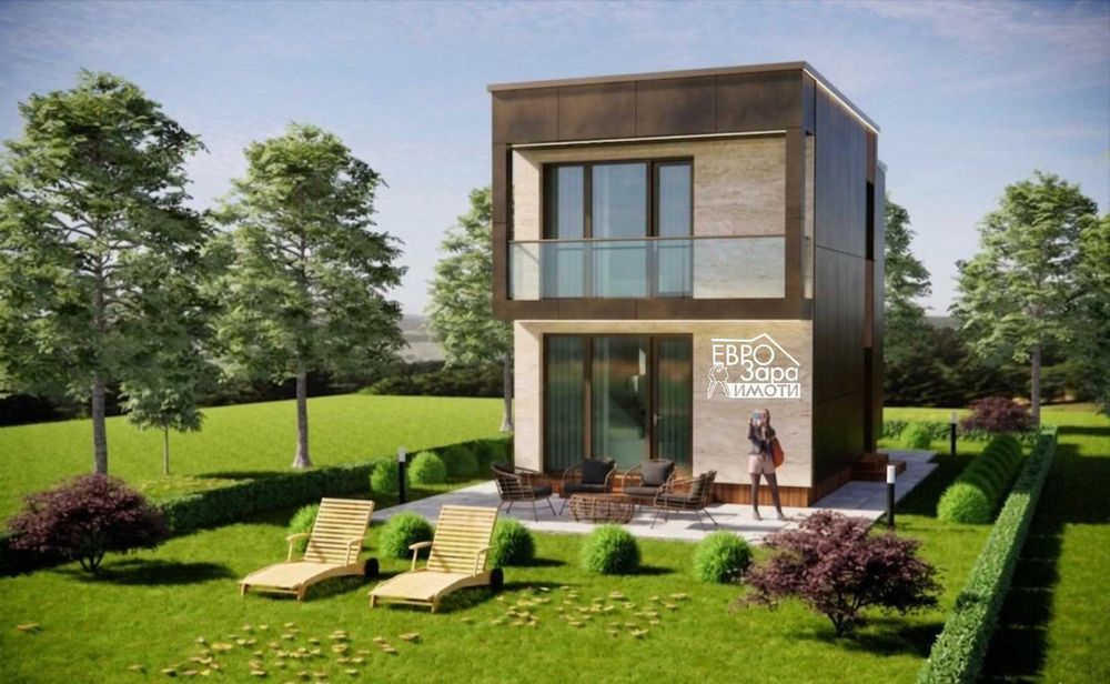 Двуетажни къщи за продажба в село Малка Верея