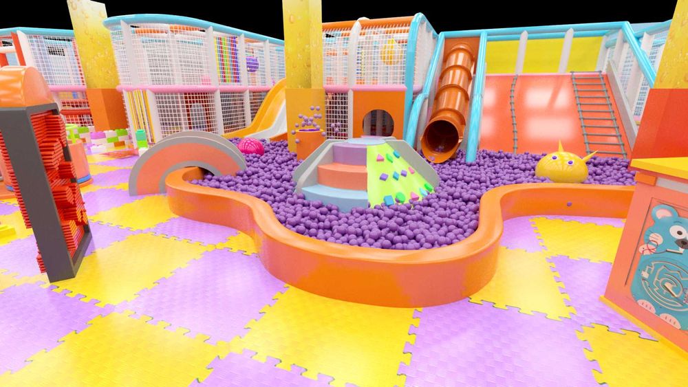 Детский аттракционы / Болалар уйингохи - атракциони Доставка-установка