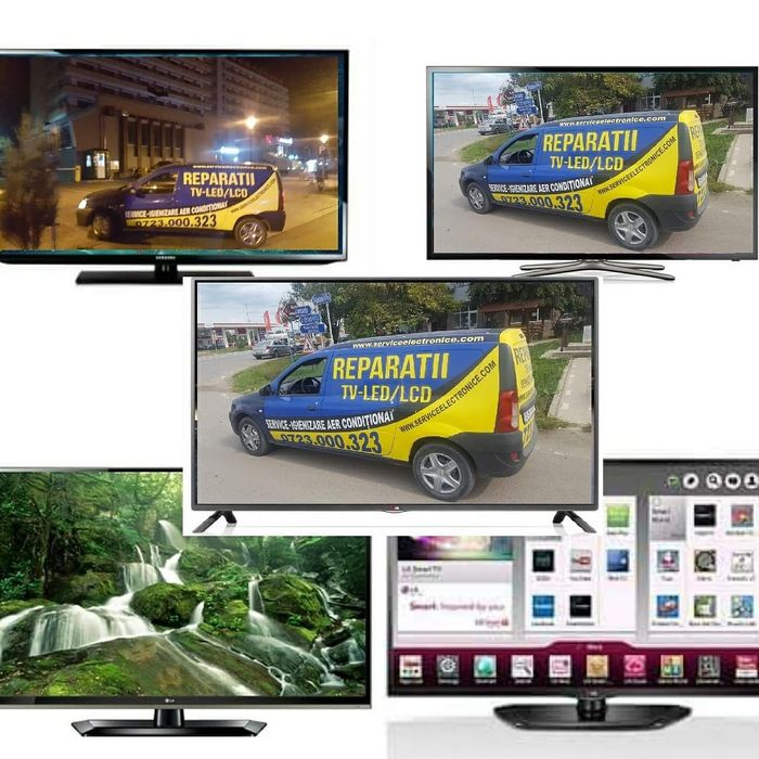 Reparatii televizoare Cartier Latin Ghencea Bragadiru Domnesti Clincen