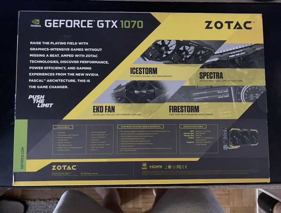 Zotac GeForce GTX 1070 AMP Extreme
