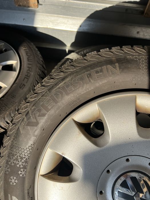 Roti Vw 15’ cu cauciucuri iarna 195 65 15