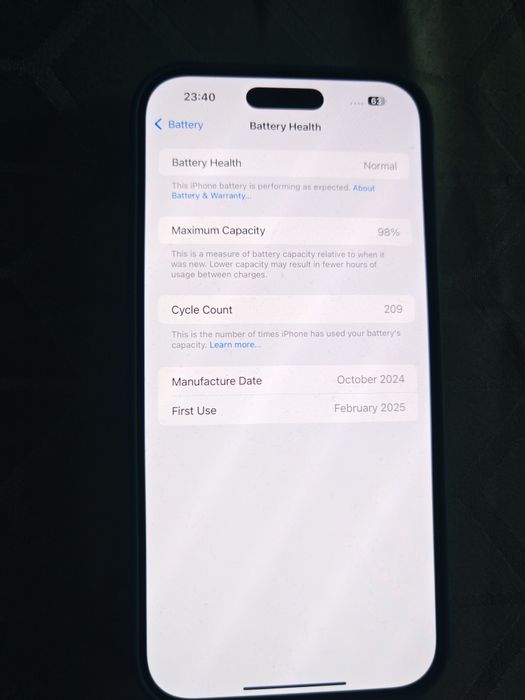 IPhone 16 Pro Max 256 GB в гаранция