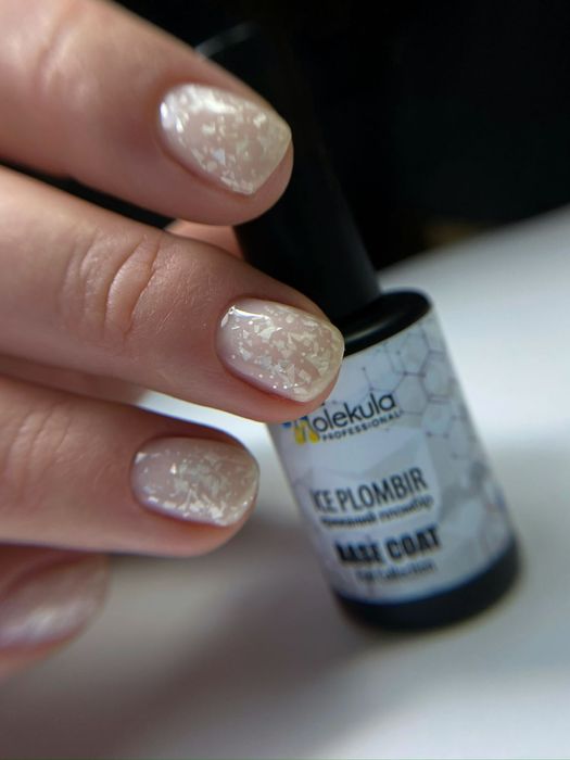 Каучукова цветна база "Molekula Nails'' Без ТПО!
