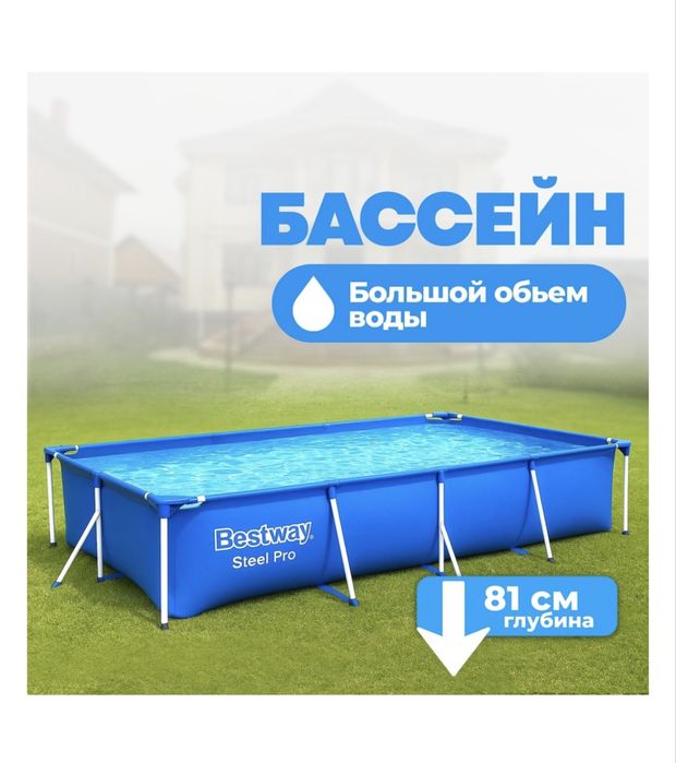 Бассейн каркасный