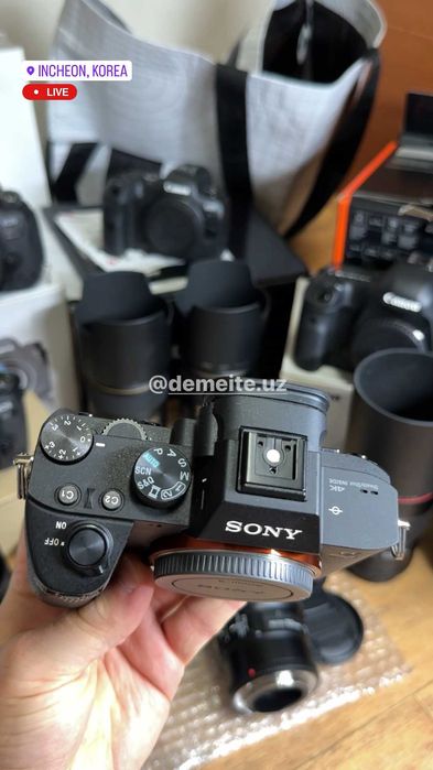 Sony A7 M III body: Probeg: 900 dona bor yog’i!