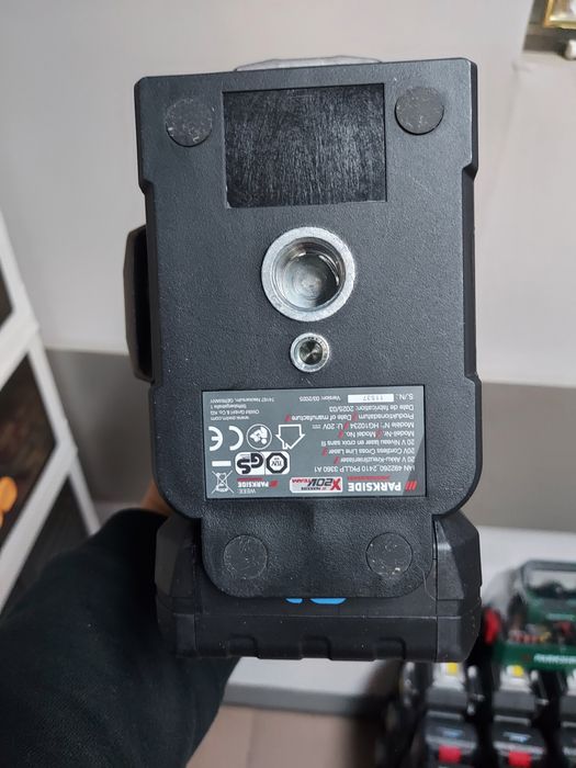 Nivela laser 3x360 parkside 20V