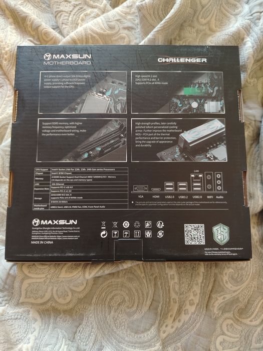 Материнская плата  B760M GAMING WIFI GANK V2 DDR5

Продаю матери