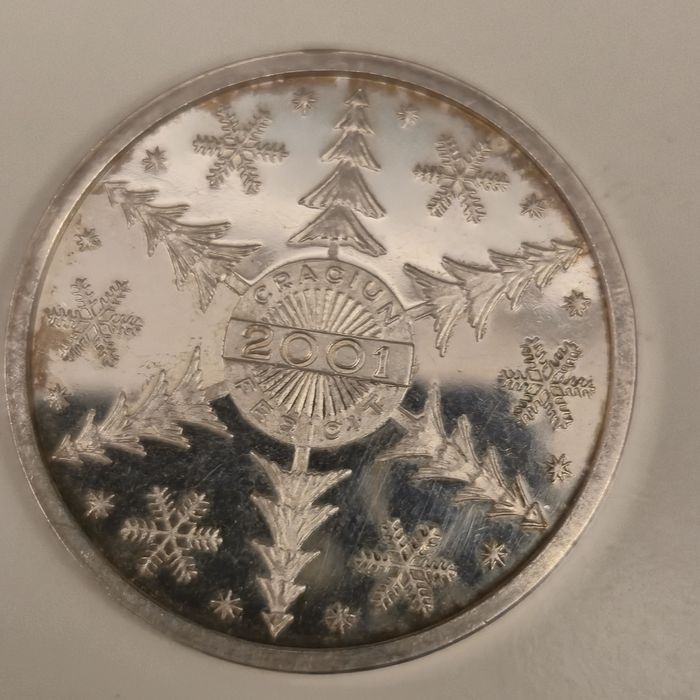 Monede argint 999.9 silver medalie  aur 8k