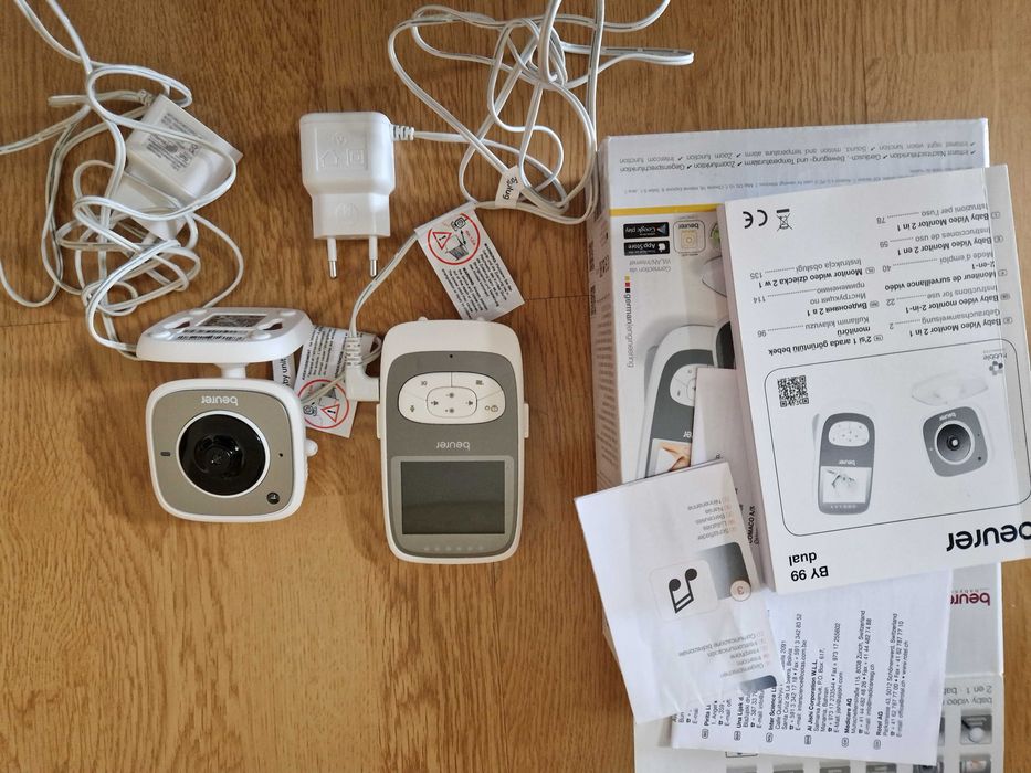 Видео бебефон с WiFi BEURER BY99 DUAL