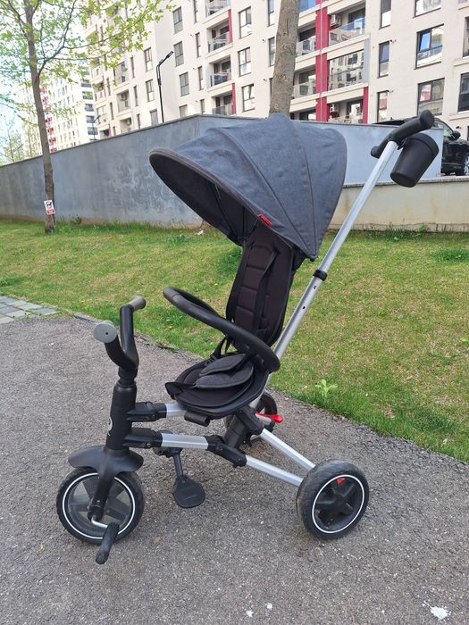 Tricicleta ultrapliabila Qplay Nova s700  negru