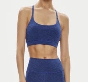 Bustiera Adidas ALL ME BRA albastra - Nou, cu eticheta