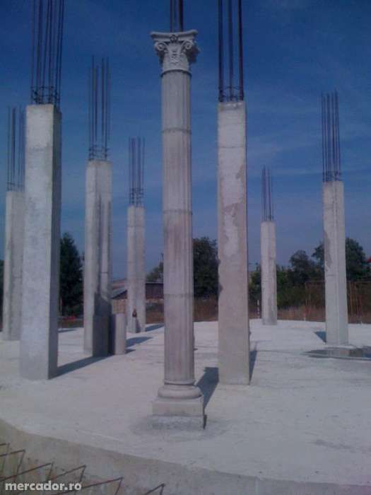 Coloane Decorative din Beton, Coloane din Beton