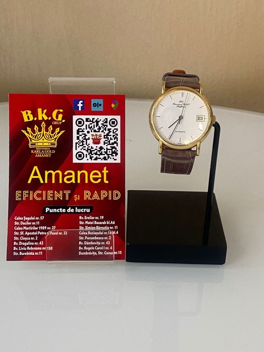 Ceas IWC aur 18K Amanet BKG
