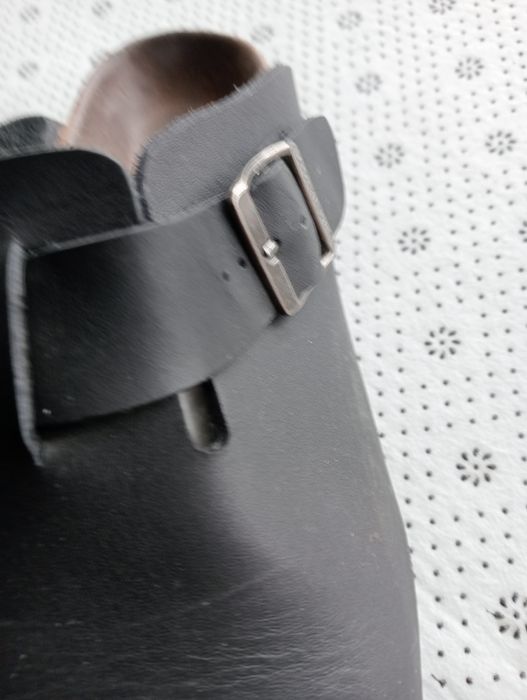 Мужские кожаные сабо