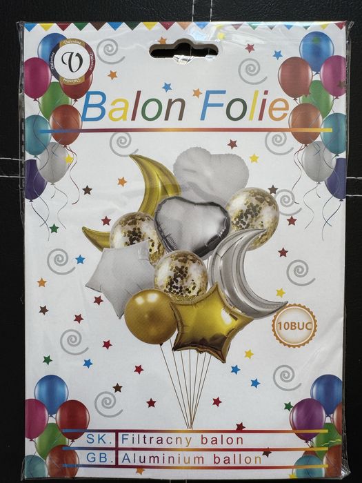 20 Baloane cu Heliu | Folie & Latex | Livrare Rapida Bucuresti, Ilfov si Toata Tara