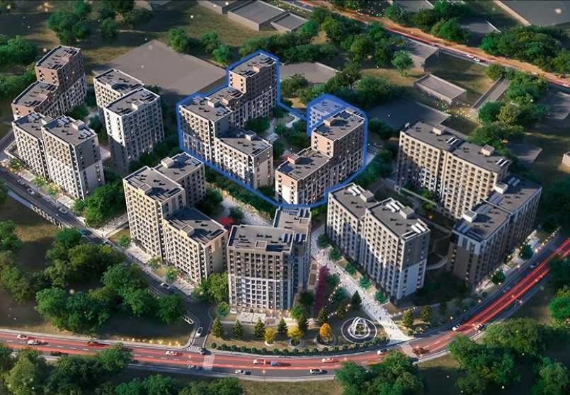 1-комн квартира у МЕТРО | 42м² | инвестиция | дом сдан | NRG-BI • kw89