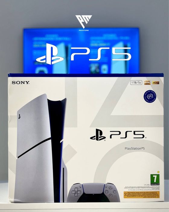 Playstation 5 slim (2игры в подарок)