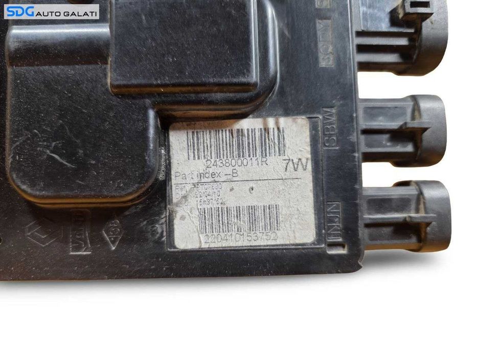 Panou Tablou Sigurante Baterie Acumulator Renault Scenic 3 1.5 DCI 2009 - 2016 Cod 243800011R [N5025]