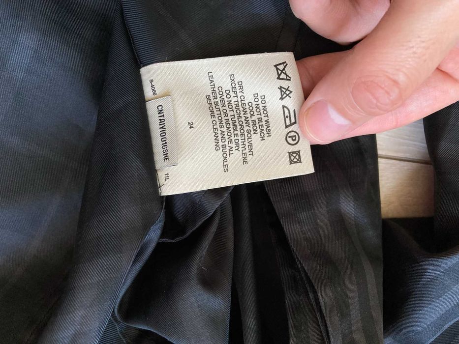 BURBERRY London trenchcoat женски тренч шлифер яке размер 36 / S M