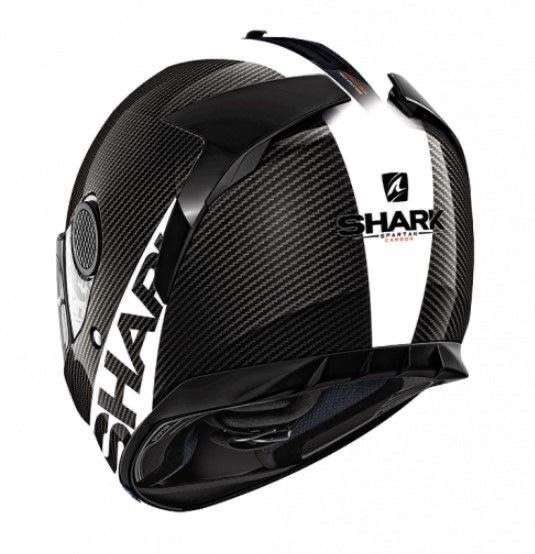 Шлем для мотоцикла SHARK (spartan | full carbon) black white edition