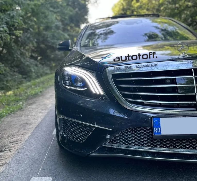 Faruri Full LED compatibil cu Mercedes S-Class W222 Semnal Dinamic (2013-2017) Facelift Design