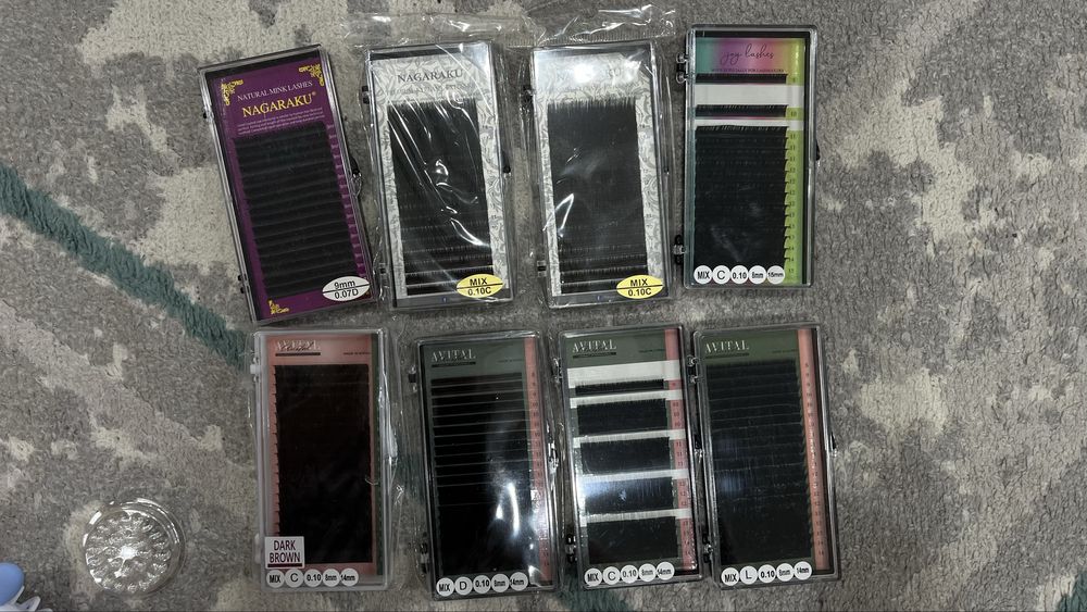 Продам все для наращивания ресниц