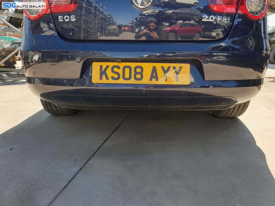 Bara Spoiler Spate cu Locas Pentru Senzori de Parcare Volkswagen EOS 2006 - 2015 Culoare LK5N [Q2647]