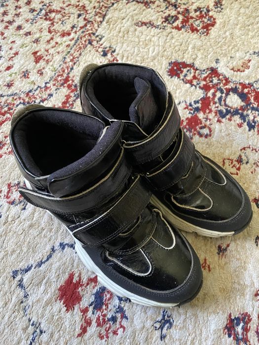 Ботинки кожаные, демисезон