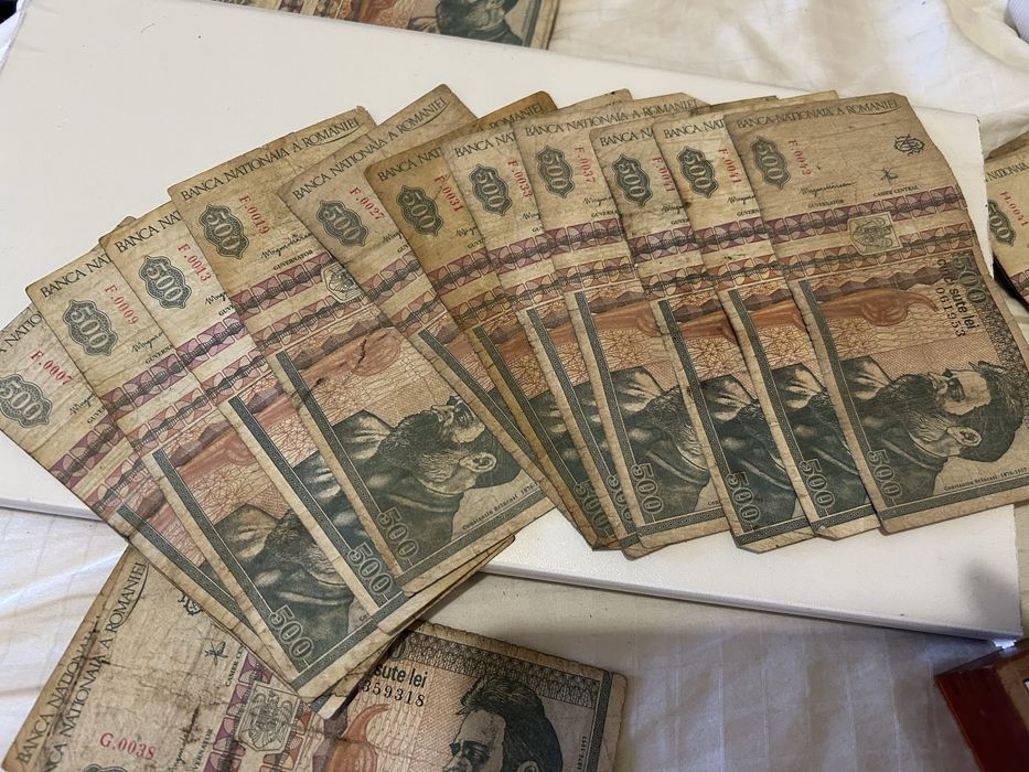 Bancnote de 500 de lei vechi