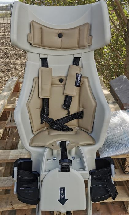 Scaun Copii Bicicleta Bobike Deluxe Safari Chic