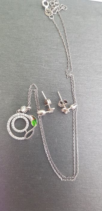 Bijuterii argint set sau separat lănțișoare cercei medalion