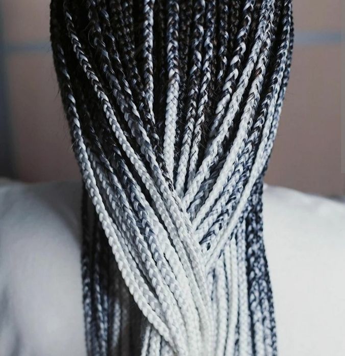 Афро косички плетение