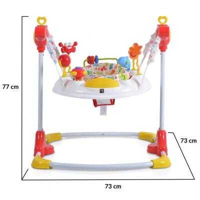 Saritor ajustabil pentru copii Jumper Vista White