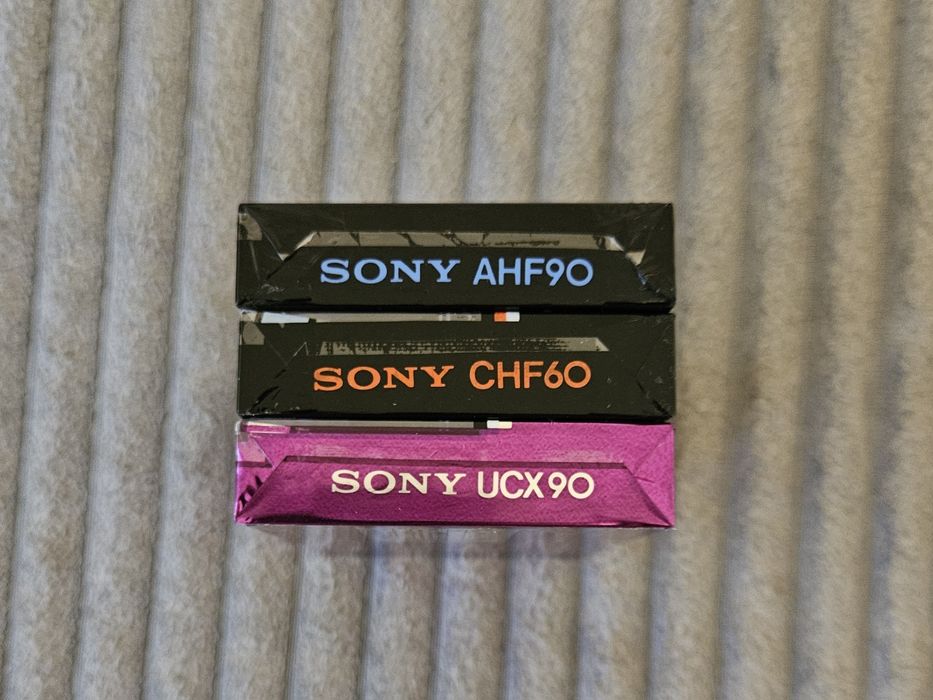 3 Casete Audio Sony AHF CHF UCX 1978