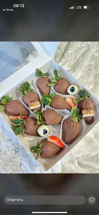 Клубника в шоколаде