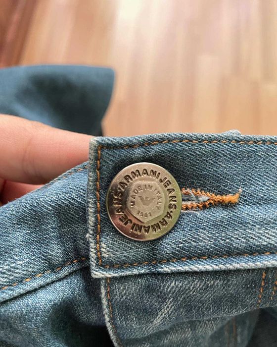 Jeansi Albastri Armani