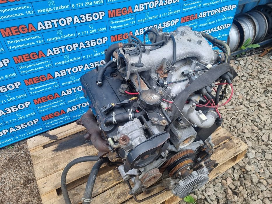 Мотор  6G74 на митсубиси монтеро