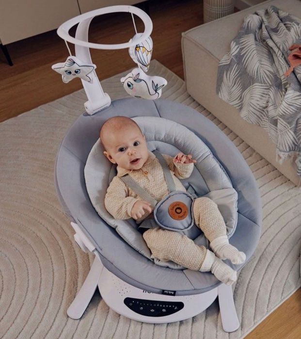 “Lionelo Bella 2 in 1” Бебешка люлка със седалка и кош