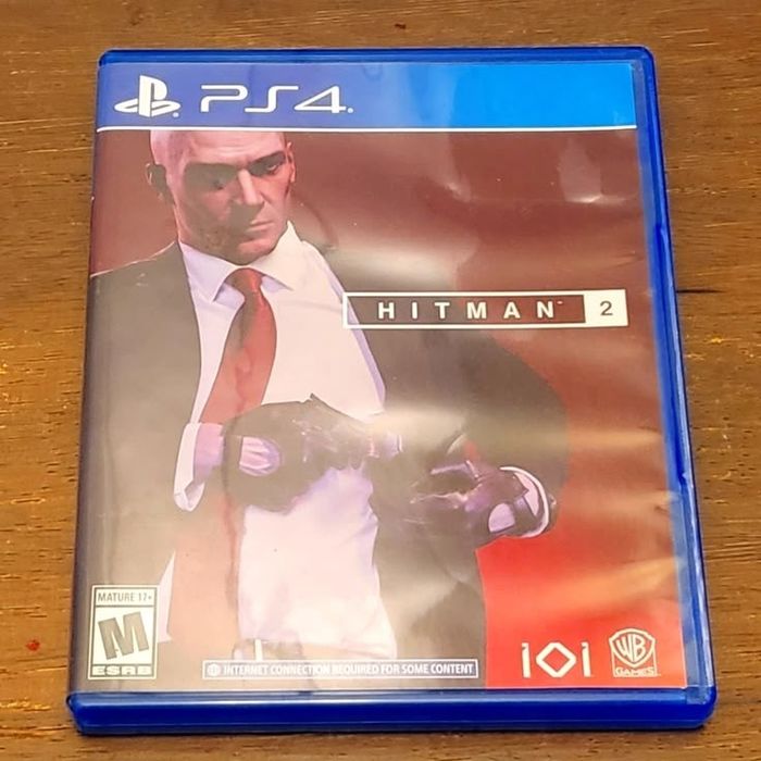Hitman 2 диск на ps4