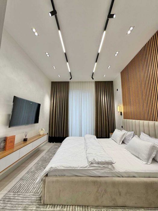 3-комнатная квартира 74 м2 с ремонтом в ЖК Sayram Avenue, метро