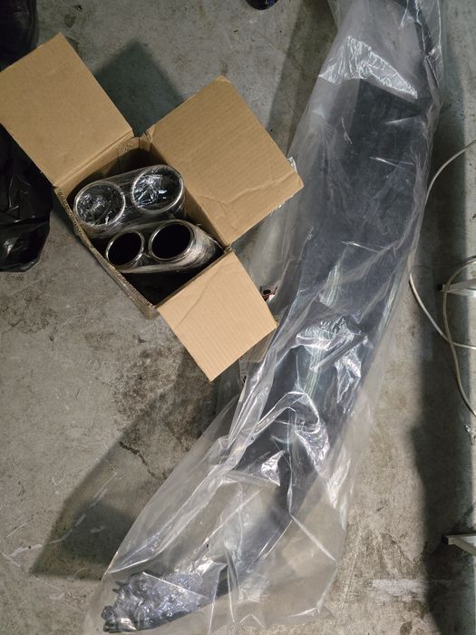 Дифузьор Ауди  А5 Sline + накрайници